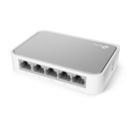 موزع شبكة 5 منافذ  TP-LINK TL-SF1005D | 5-Port 10/100Mbps Desktop Switch